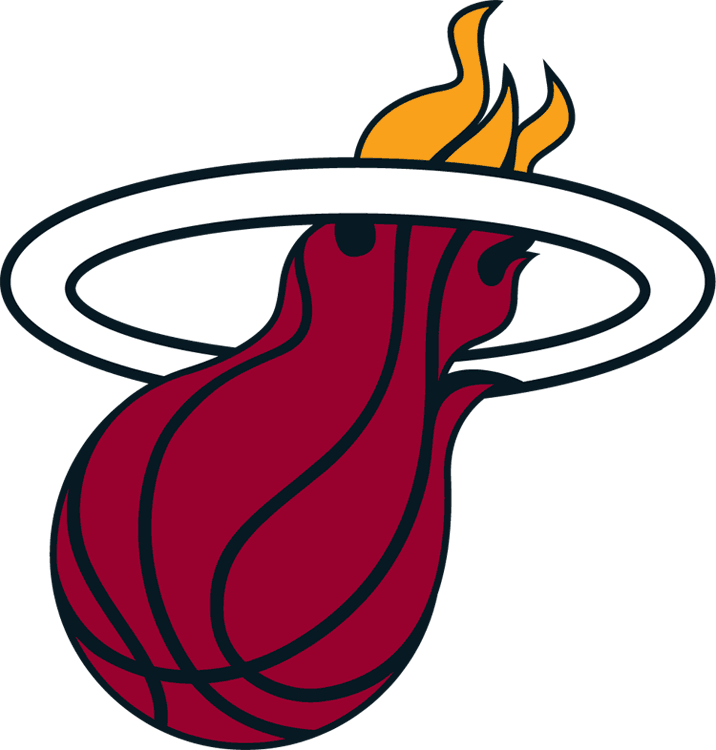 Miami Heat 1999-2000 Pres Alternate Logo iron on paper